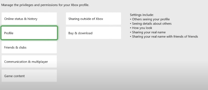 Going Into Profile