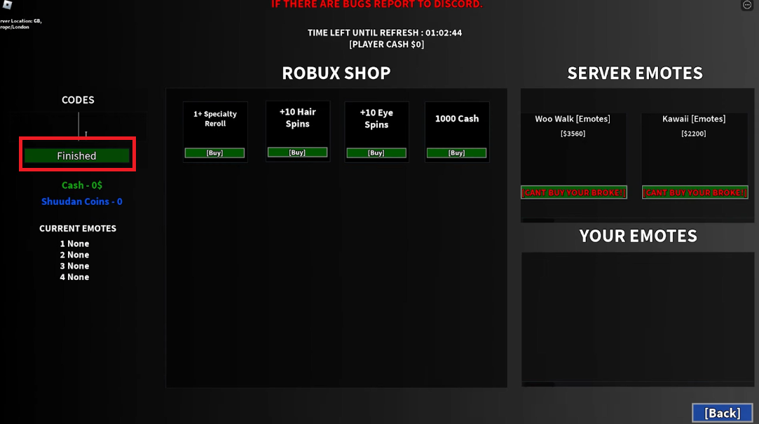 How to Redeem Shuudan Codes