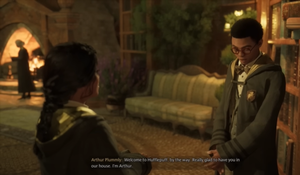 Hufflepuffs Interacting with Arthur Plummly.png