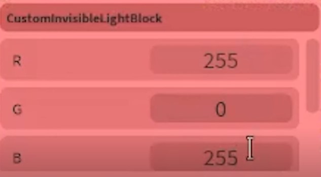 Placing a Light Block