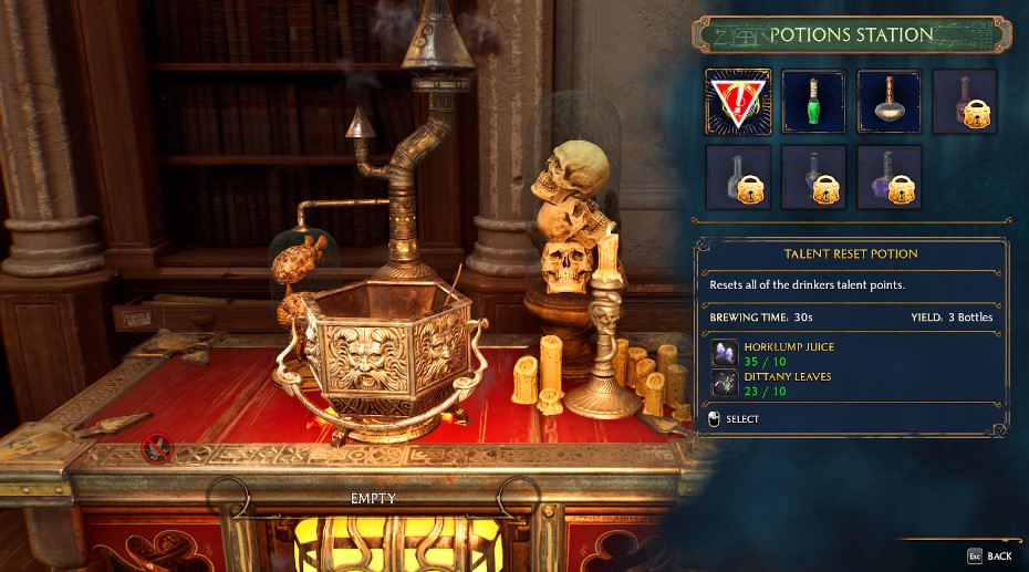 Talent Reset Potion