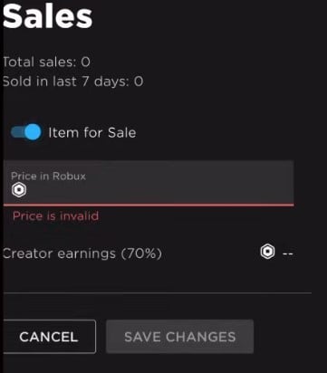 Sales Page