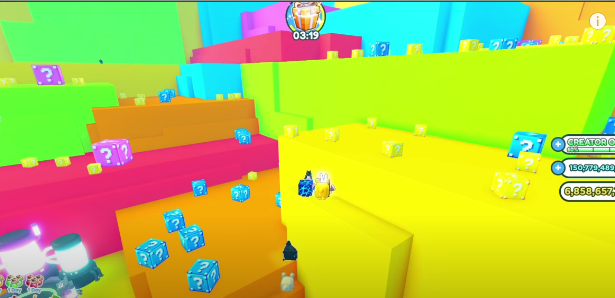 Clicking On The Maximum Number of Lucky Blocks