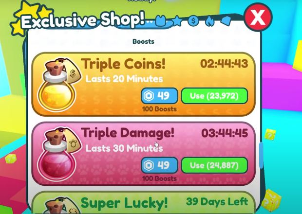 Enabling Boosts