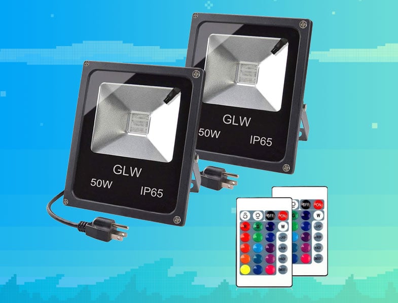 GLW RGB Flood Lights