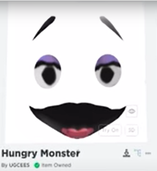 Hungry Monster (Face)
