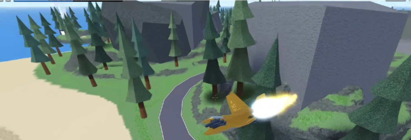 Behind the Mountain
